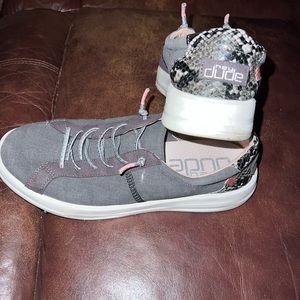 Hey Dudes Size 9 worn only  3 times